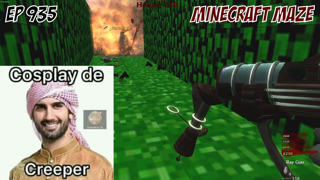 Cod Maze Minecraft Maze - SÉRIE COD WAW CZ#935 - YouTube