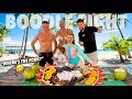 British parents try filipino boodle fight paradise island hopping day in coron