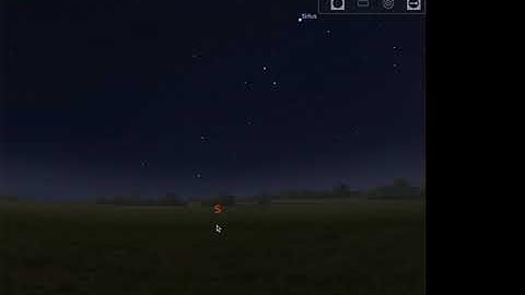 Stellarium Help for Night Lab