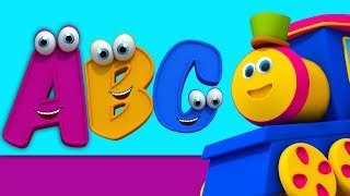 บ๊อบรถไฟ | bob เพลงตัวอักษร | ตัวอักษรสำหรับเด็ก | Bob Train Song | Learn Alphabets | ABC Song