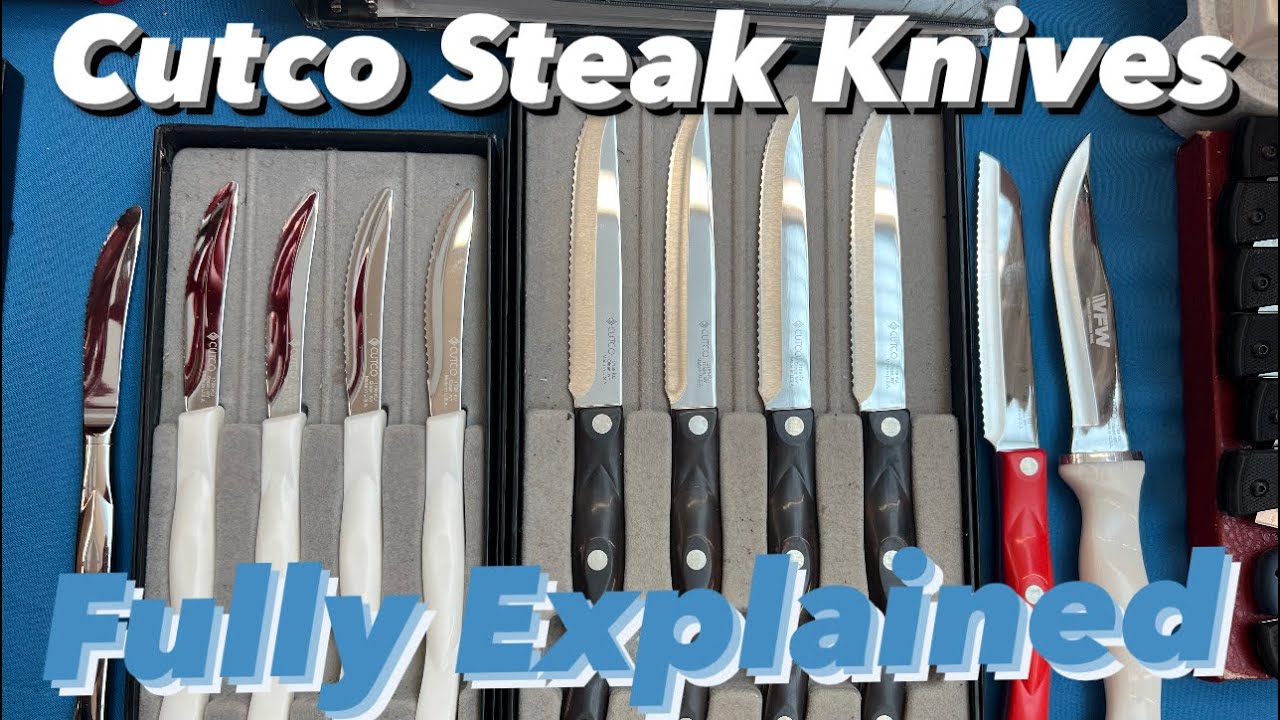 Cutco Steak vs. Cutco Table Knife [Fully Explained] YouTube
