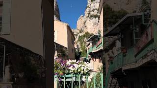 Is this the most BEAUTIFUL TOWN IN PROVENCE? 💜 (Moustiers-Sainte-Marie France) #travel