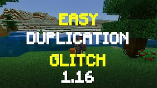 Working EASY Minecraft Bedrock Duplication Glitch [Reupload]
