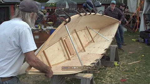 How to build a simple 15 foot plywood boat in 2 da...