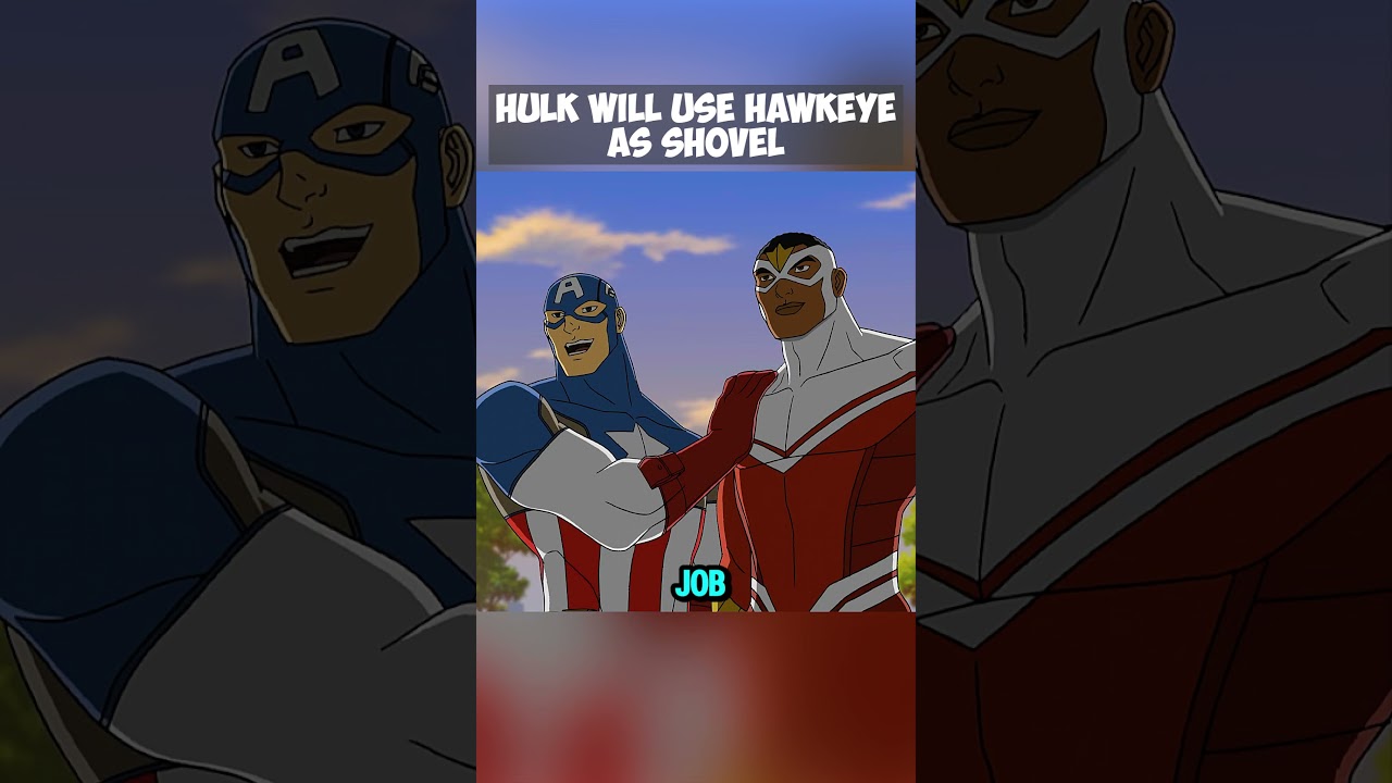 Hulk Will Use Hawkeye As Shovel 