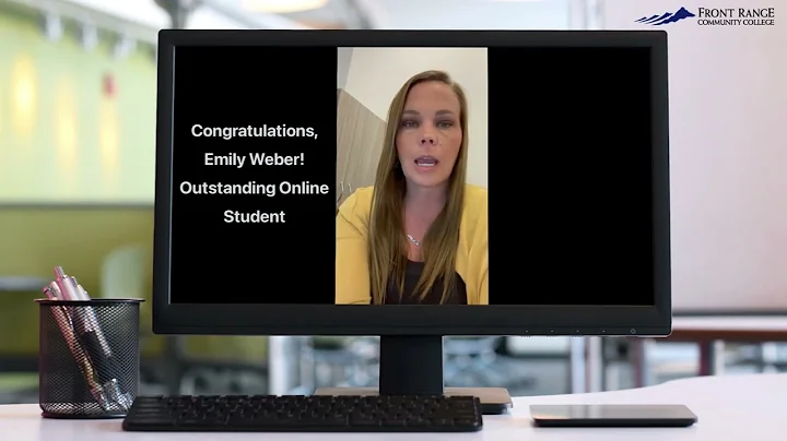 Outstanding Online Student- Emily Weber