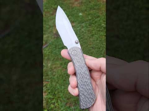 KB folklore, m390 steel, jigged ti frame lock, tuned and still my fav kb branded knife to date