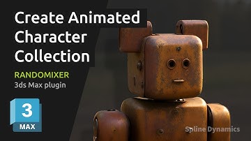 Create Animated NFT Character Collections in 3ds Max with RandoMixer | Tutorial