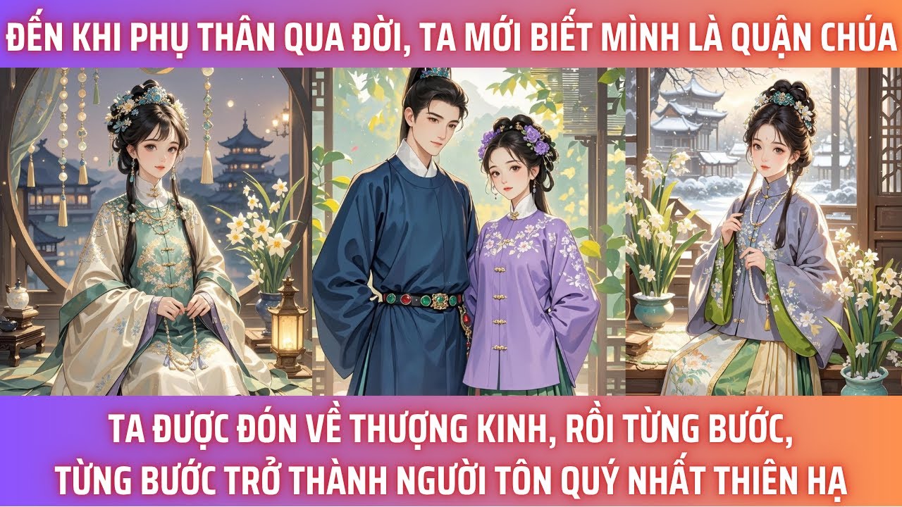ĐẾN KHI PHỤ THÂN QUA ĐỜI, TA MỚI BIẾT MÌNH LÀ QUẬN CHÚA. TA ĐƯỢC ĐÓN VỀ THƯỢNG KINH. RỒI TỪNG BƯỚC