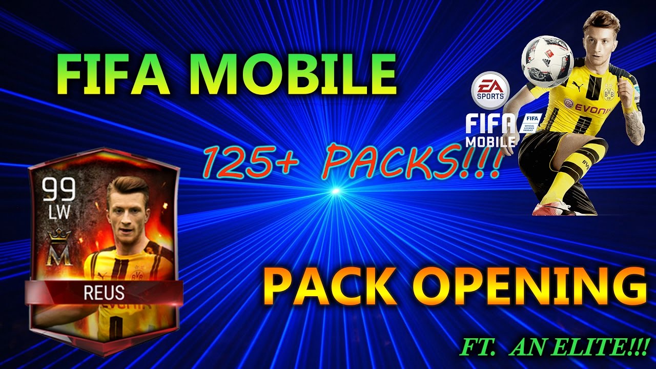 FIFA MOBILE PACK OPENING!!! 125+ PACKS - YouTube