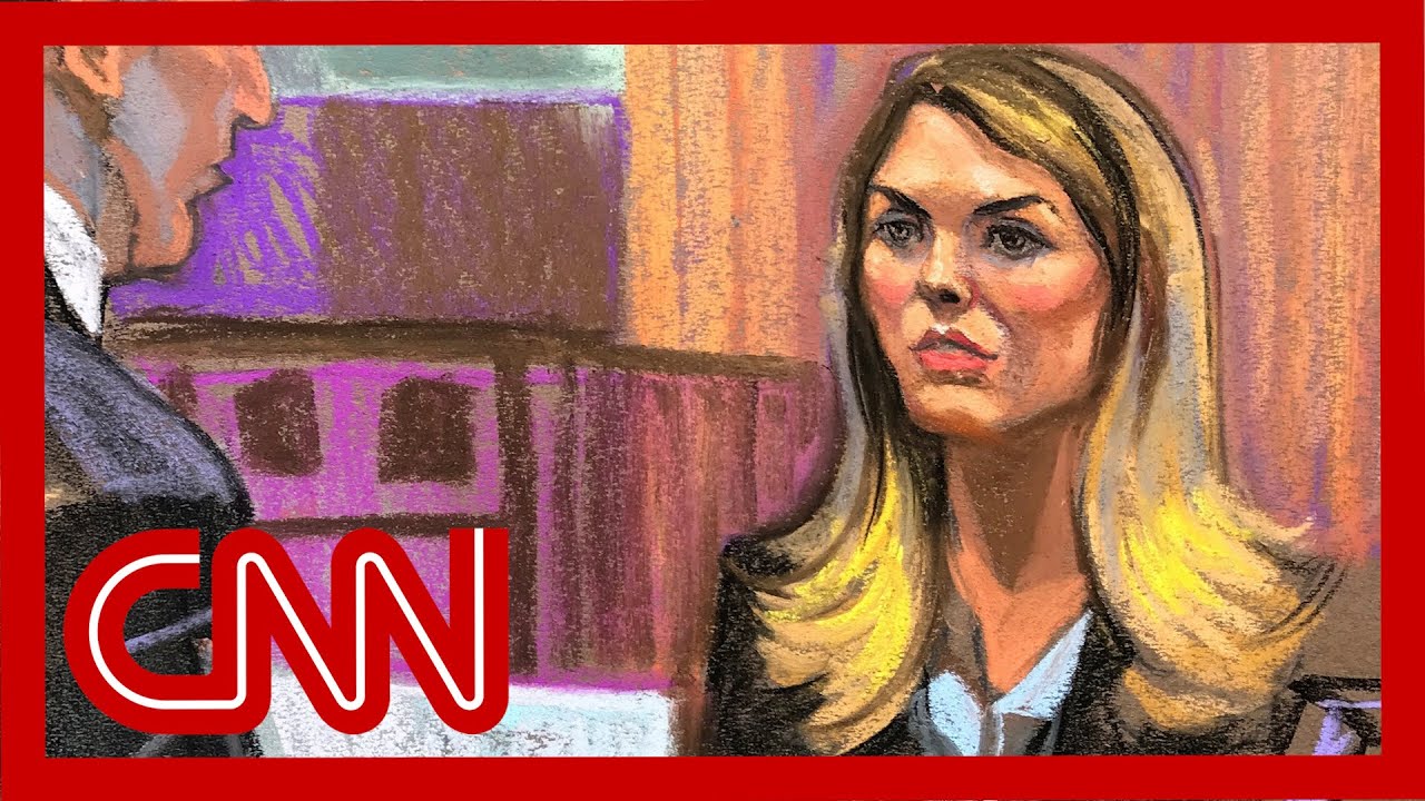 CNN reporter Hope Hicks breaks down in tears on the stand