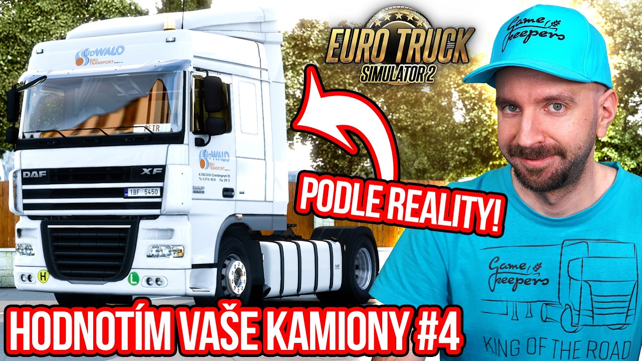 VYTVOŘIL KAMION SV&Eacute;HO T&Aacute;TY! | HODNOT&Iacute;M VA&Scaron;E KAMIONY V EURO TRUCK SIMULATOR 2 #4