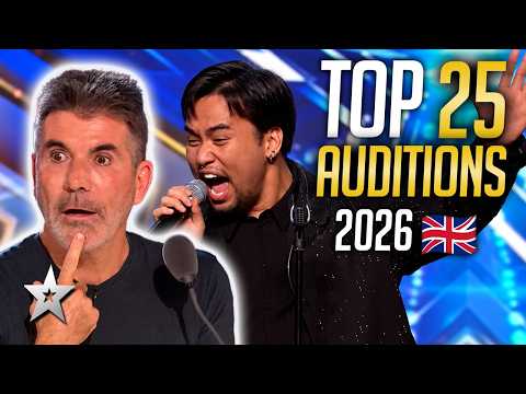Top 25 Amazing Auditions Britain's Got Talent 2026