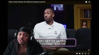 Gilbert Arenas Reveals The Difference Between 8 and 24 (reaction)