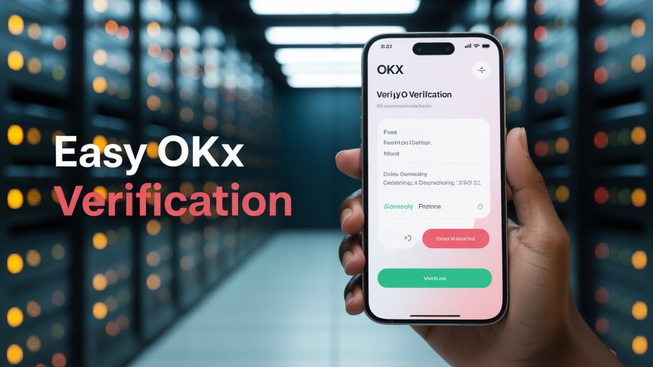 How to verify your OKX account - step by step