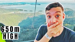 Southeast Asia’s steepest cable car (AMAZING views – but scary) - Traveling Malaysia Episode 28