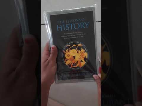 Unboxing The Lessons Of History By Will Durant x Ariel Durant