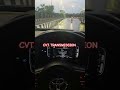 CVT transmission and modes shifts #automobile #ytshorts #legenderfortuner #hyryderhybrid #toyota