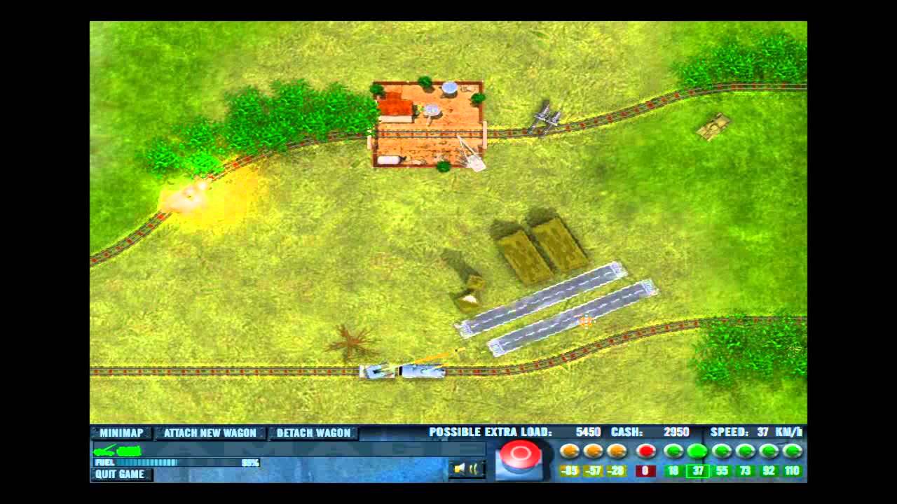 Rail of War Gameplay