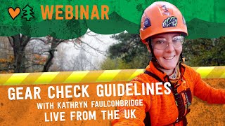 KatieFaulconbridgeによるギアチェックガイドライン-TreeStuffウェビナーシリーズ