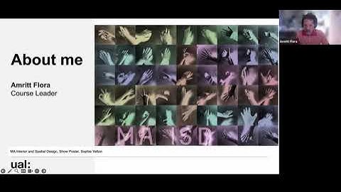 MA Interior and Spatial Design |  Course Introduction