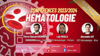 Conférence 2023/2024 - Hématologie
