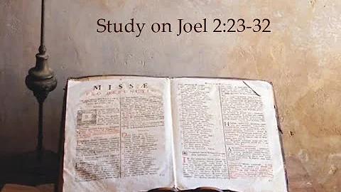 Finding Hope and Redemption: Exploring the Book of Joel