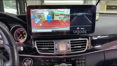Ugode 12.3inch Android10 Screen Display Upgrade GPS CarPlay for Mercedes Benz E class W212 in car