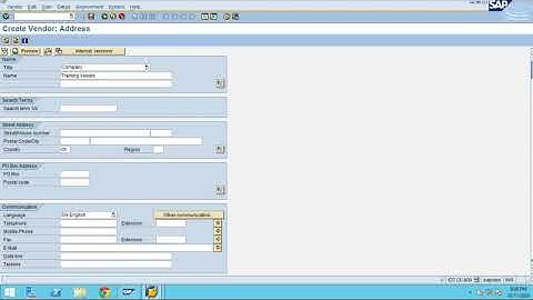 SAP FI-AP Basic Configuration Settings and Process