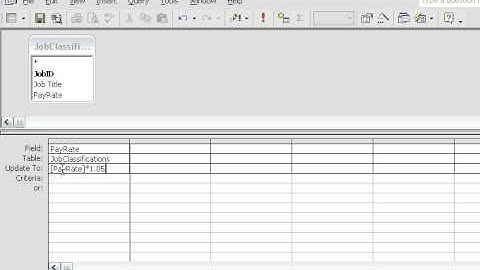 Access - Update Query