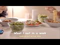 平日夜ごはん5日分レシピ🍳 / 自炊, 簡単クッキング, 少しカフェドリンク🥤vlog/ What I eat in a week, Cook with me