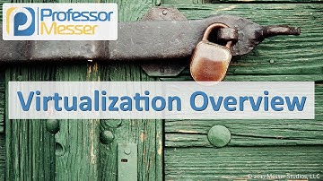Virtualization Overview - CompTIA Security+ SY0-501 - 3.7