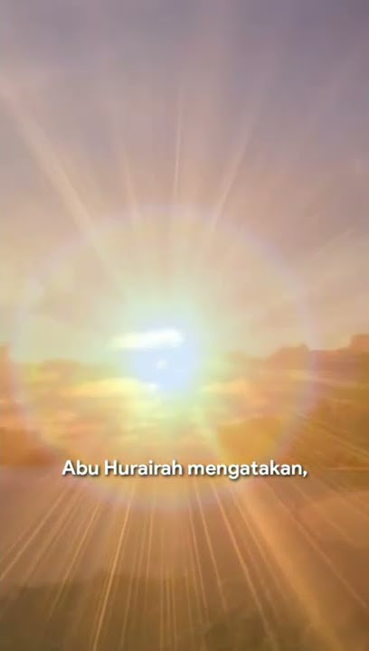 Abu Hurairah: Wajah Rasulullah ﷺ
