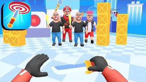 HIT MASTER 3D KNIFE ASSASSIN - Walkthrough Gameplay Part 2 - (LEVELS 25-27)