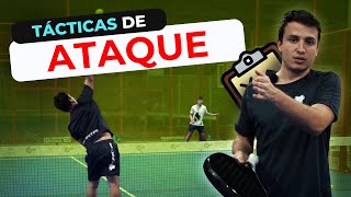 LEARN to play SMART in the ATTACK 📋 Padel Tactics 🥎 Adan Ponce | Alto Padel