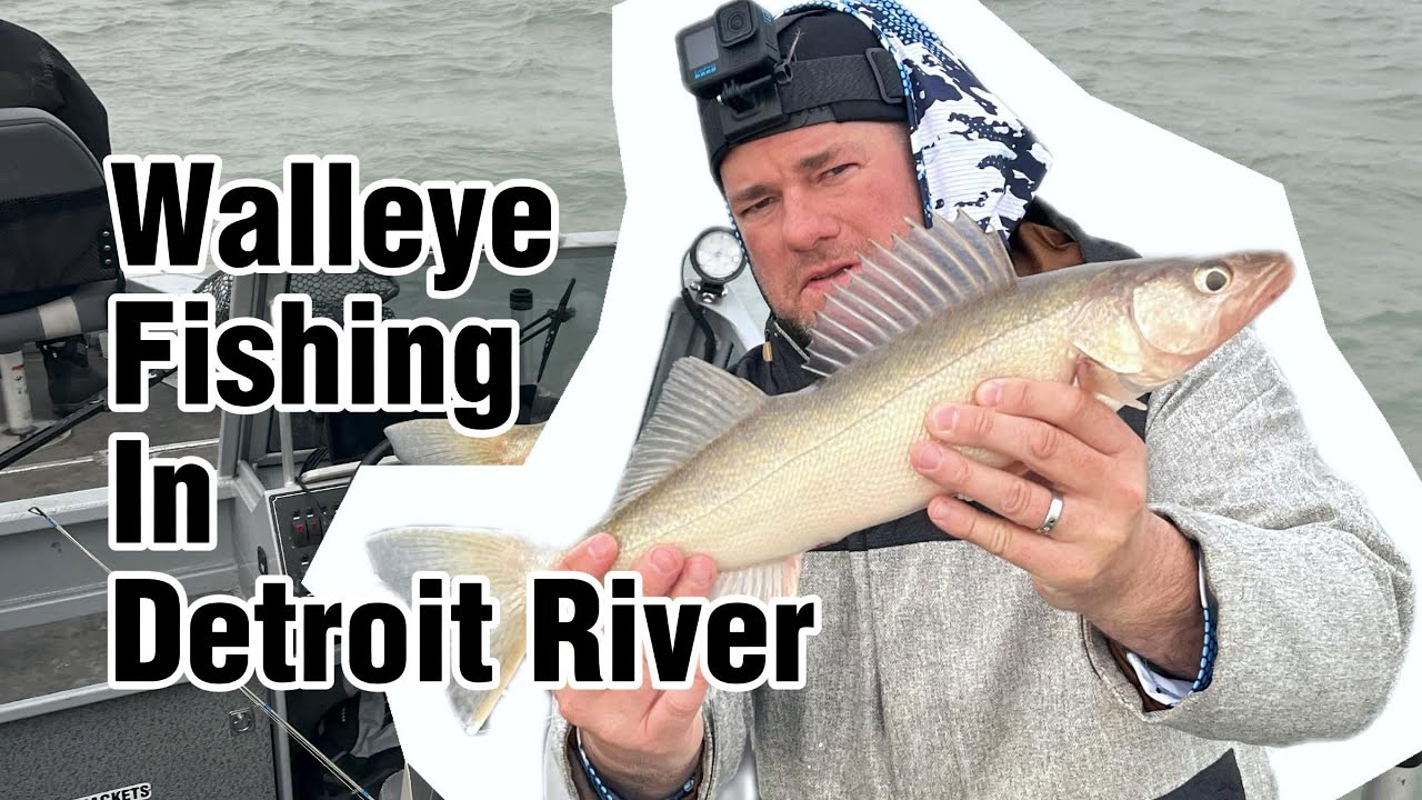 Walleye Fishing! | Detroit River (Birthday Fishing)