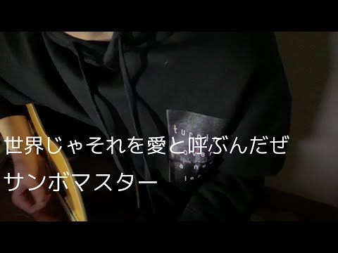【弾き語り】世界じゃそれを愛と呼ぶんだぜ/サンボマスター(cover)