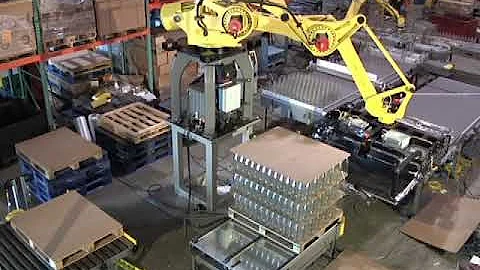 KPal K3 Glass Bottle Bulk Depalletizing System