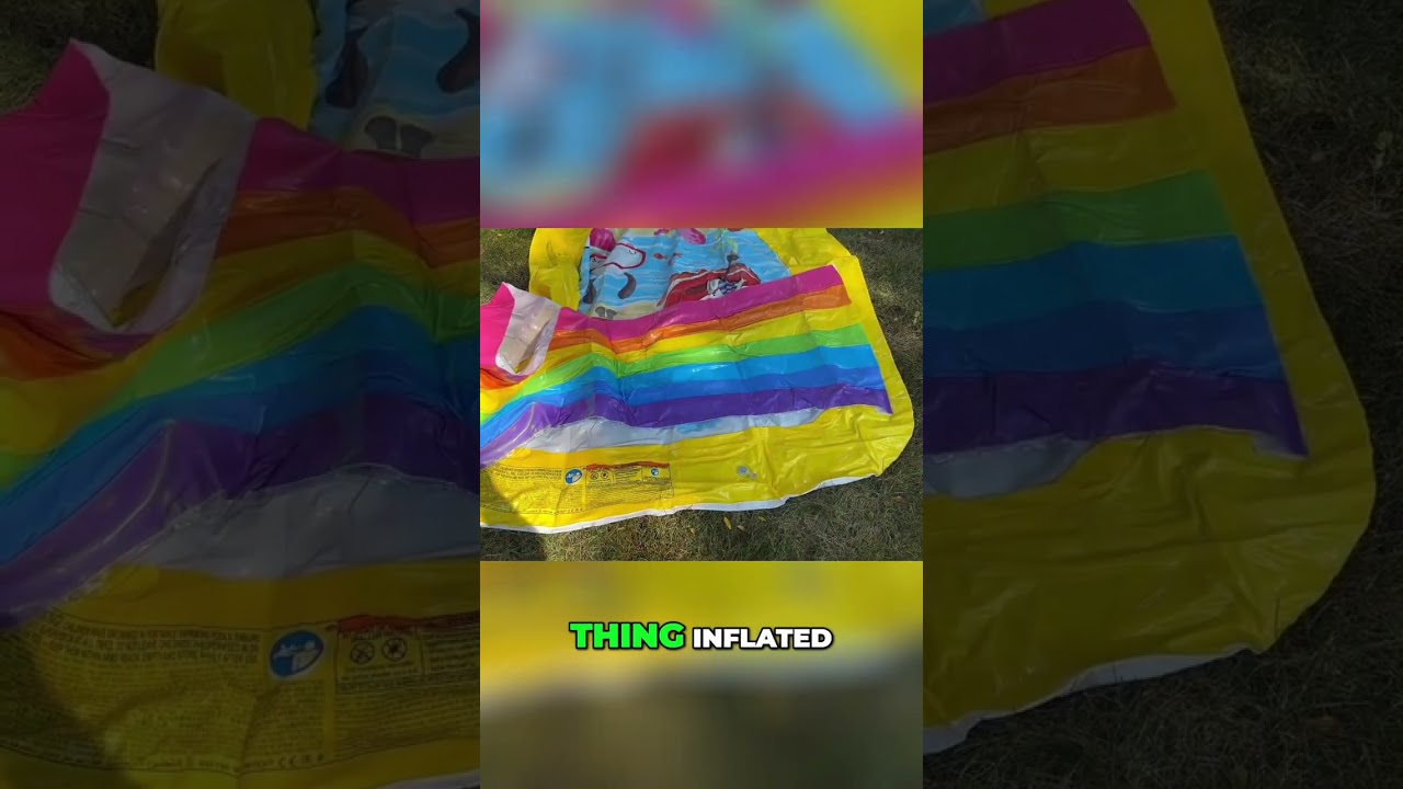 Inflatable Water Park: Unboxing and Setup Fun! 