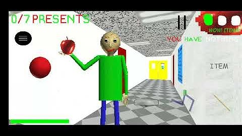 Baldi loves Apples V2 but it