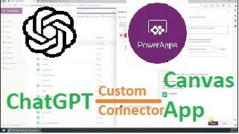 [DEMO] Canvas APP & Custom Connector & ChatGPT