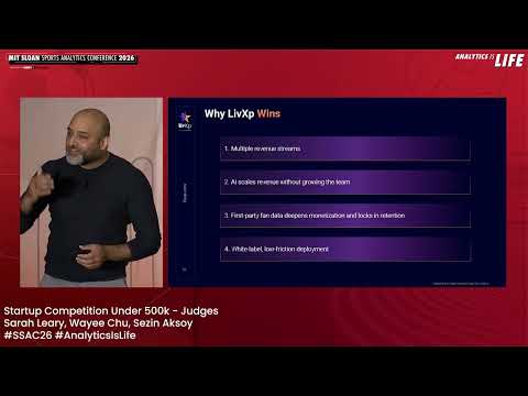 SSAC26: Startup Competition: LivXP