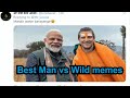 Twitter erupts in jokes & memes after PM Modi features in Man vs Wild
