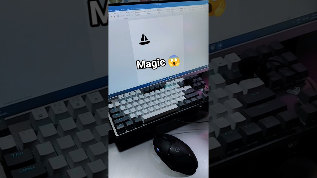 Boat ⛵ Symbol in Ms word 