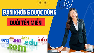 Bạn có muốn biết ý nghĩa của các đuôi tên miền | Wordpress Website Tutorial