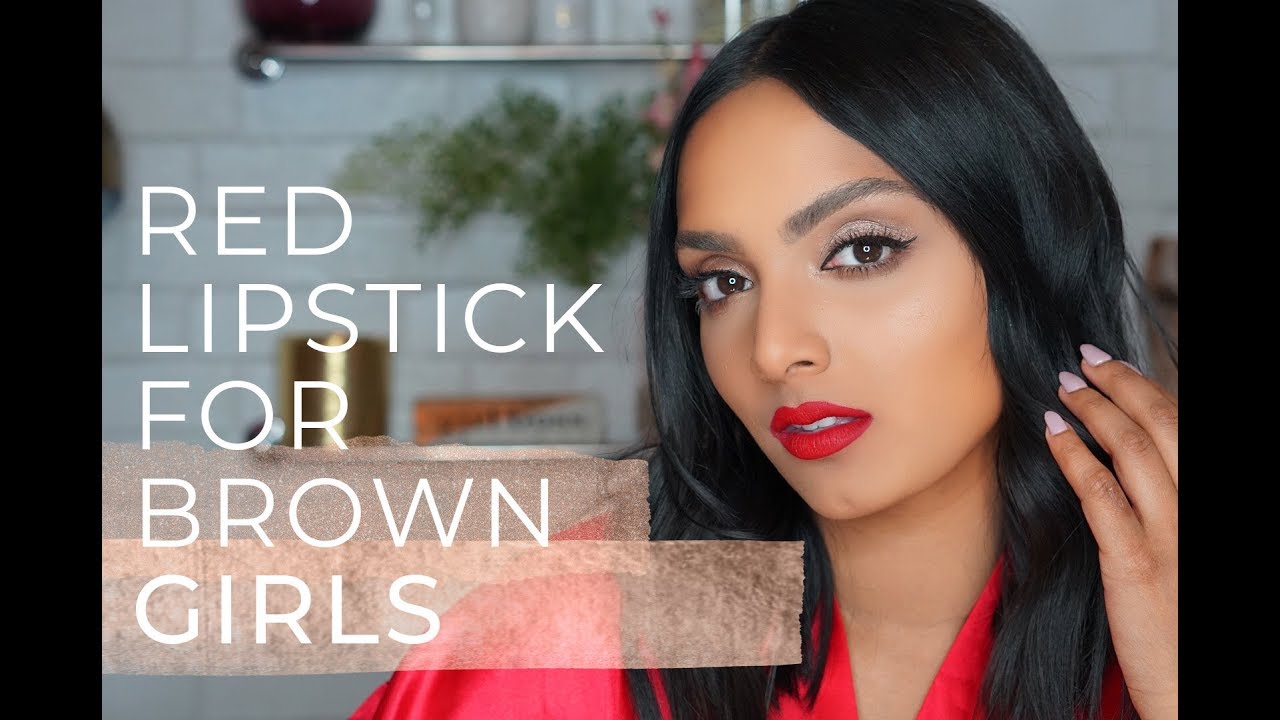 Best Red Lip Shades For Brown Tan Medium Tone Skin Deepica Mutyala