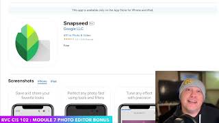 CIS 102 Module 7 Photo Editor Bonus
