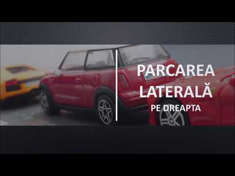 Doua metode pentru parcarea laterala (dreapta)