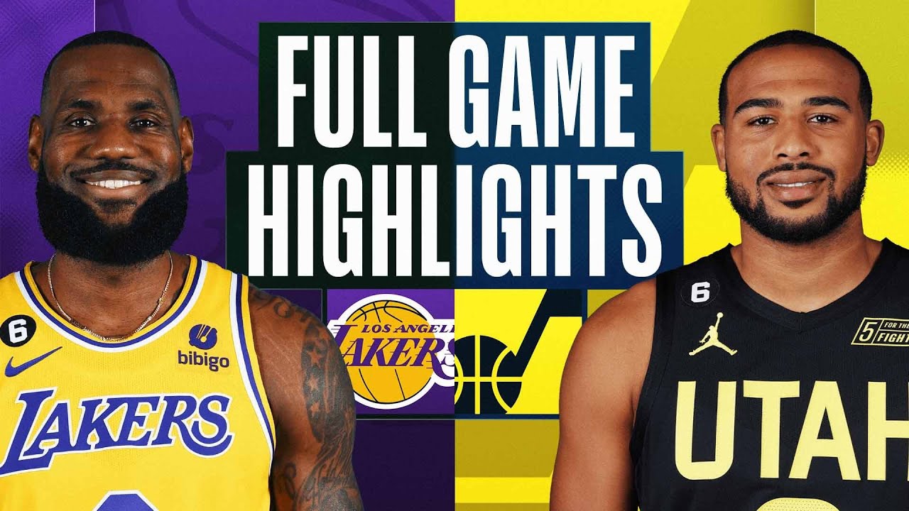 Los Angeles Lakers vs Utah Jazz Apr 4, 2023 Game Summary