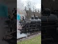 Steam engine & tender 1916 backing up to attach to our mini train! R&GN Railway 4/4/26~ Wis Dells